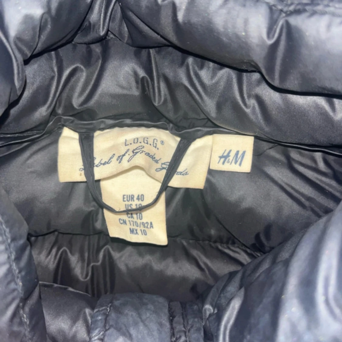 Svart pufferjacka från H&M L.O.G.G. - 2