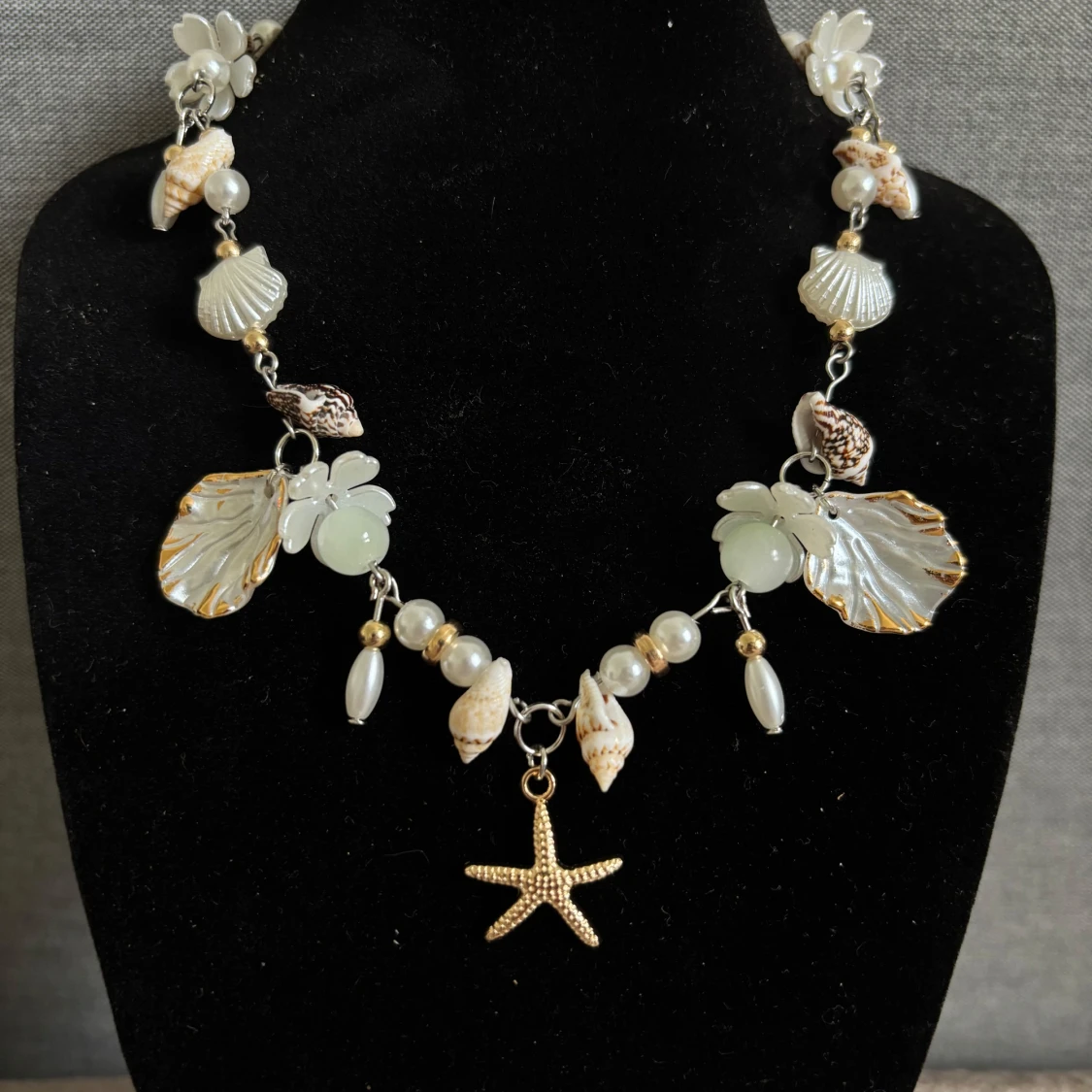 Halsband med snäckor och stjärna - 3