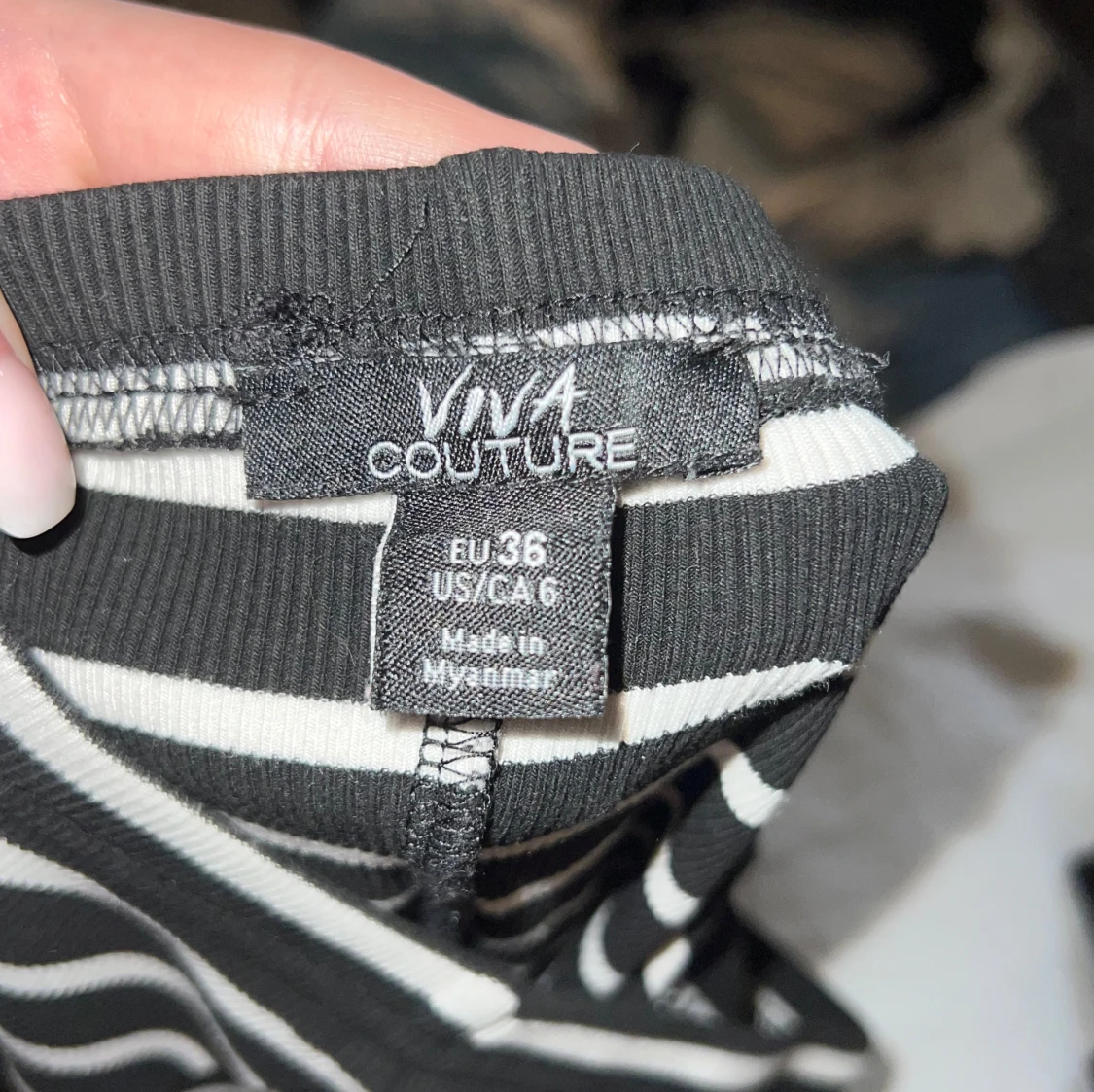 Randig långkjol från Viva Couture - 2