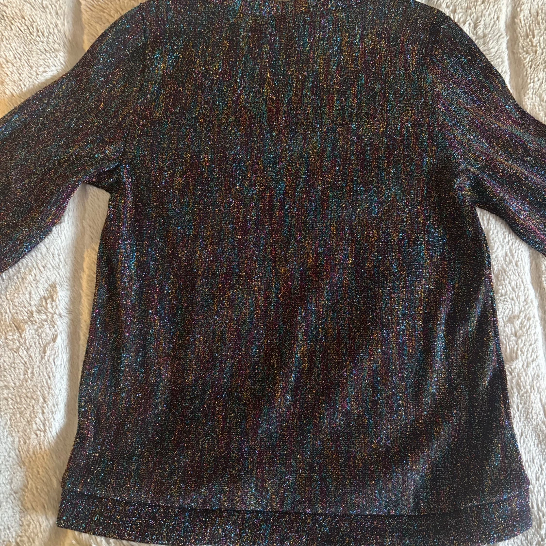 Glittrig långärmad tröja från H&M - 1