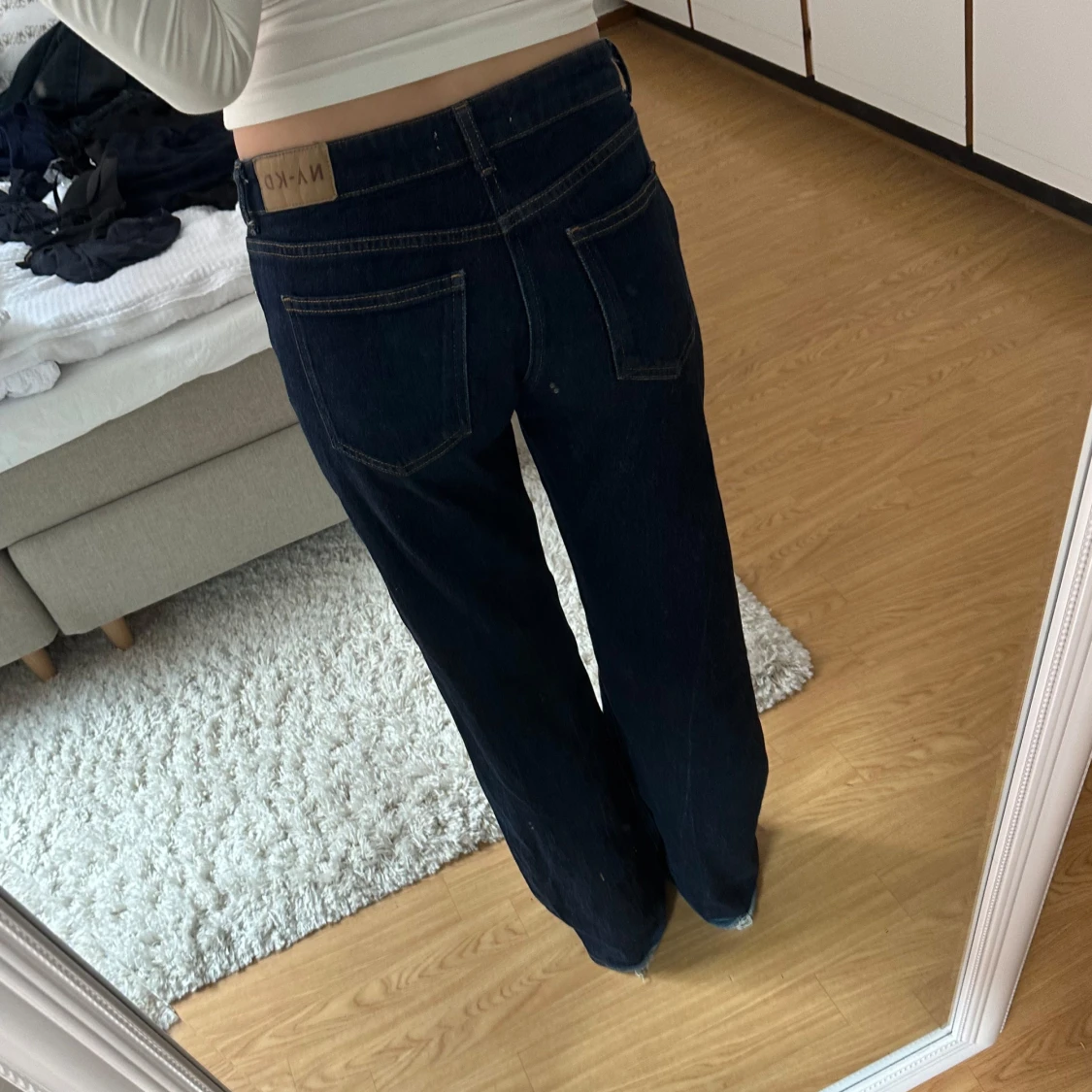 Lågmidjade jeans  - 1
