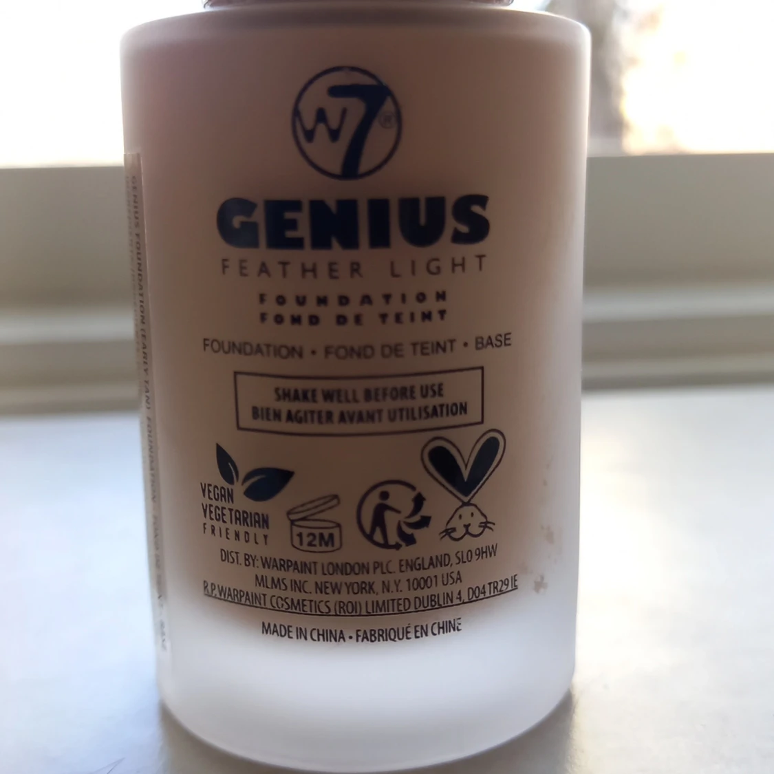 W7 Genius Feather Light Foundation - 1