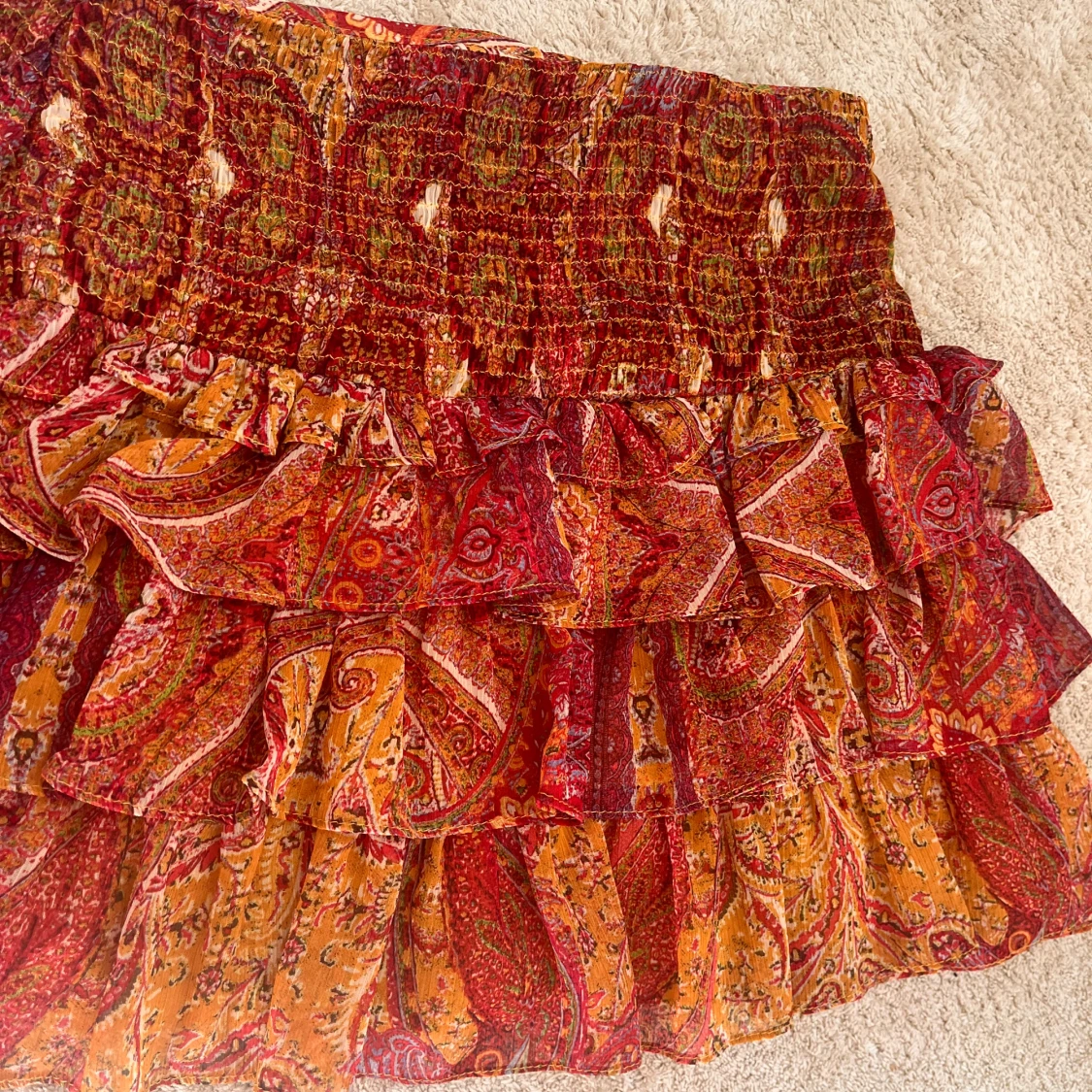 Mönstrad volangkjol Zara  - 2