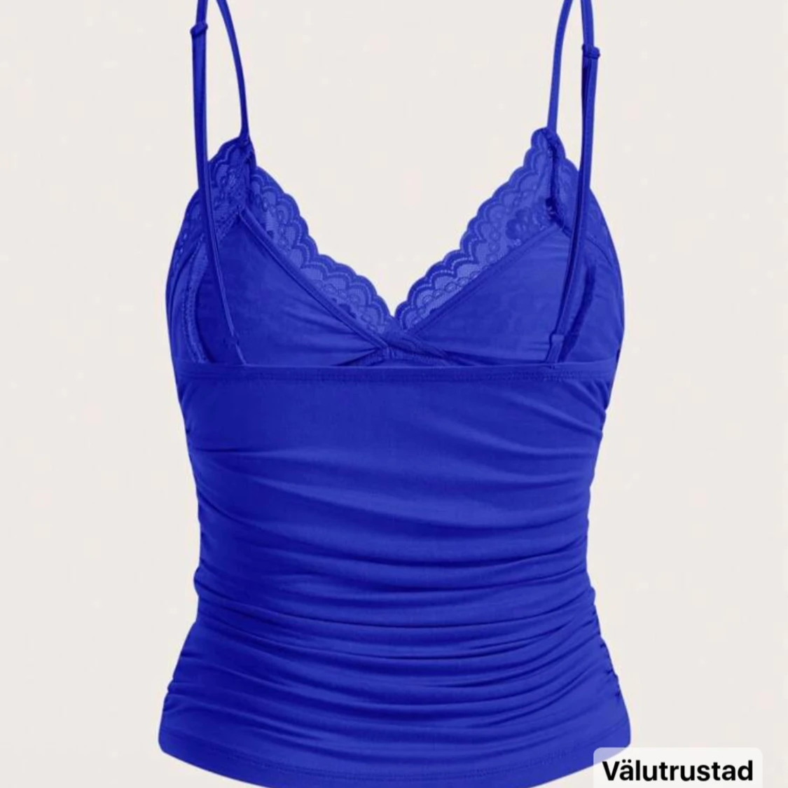 Blå spetslinnetopp från Shein  - 1