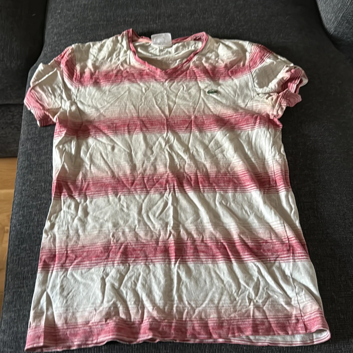 Randig t-shirt från Lacoste