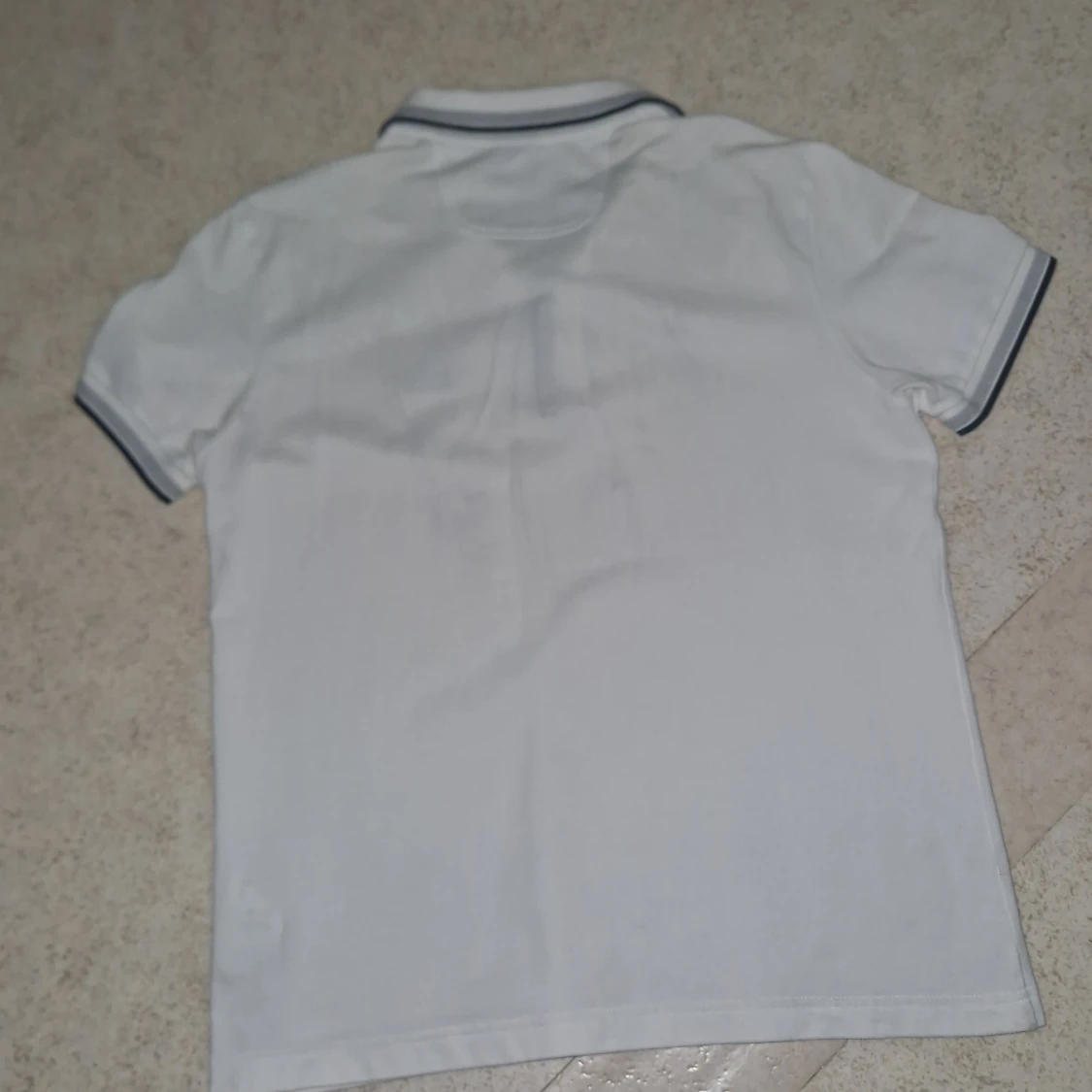 Vit pikétröja från Hugo Boss - 1