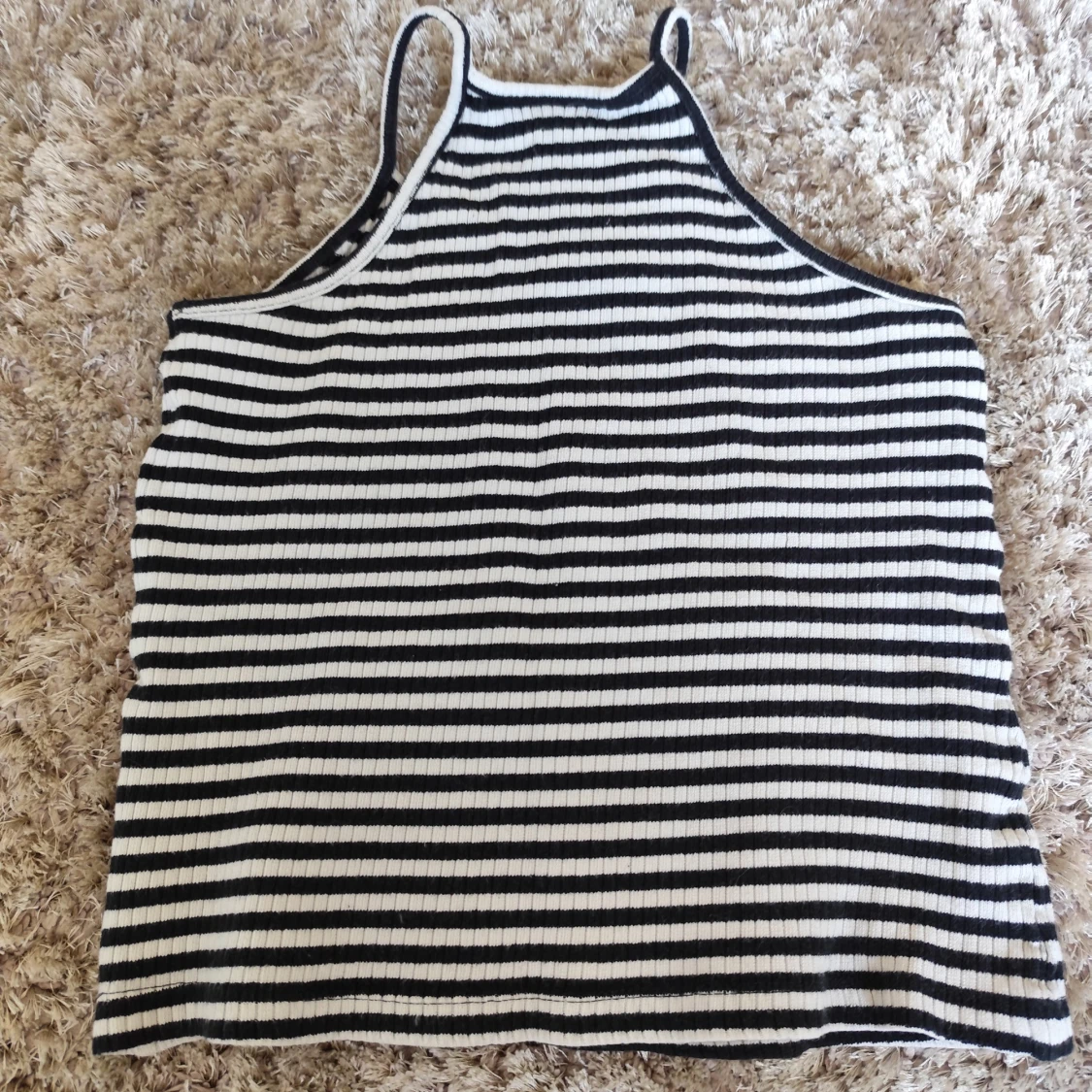 Randig ribbad linnetopp från Lindex - 1