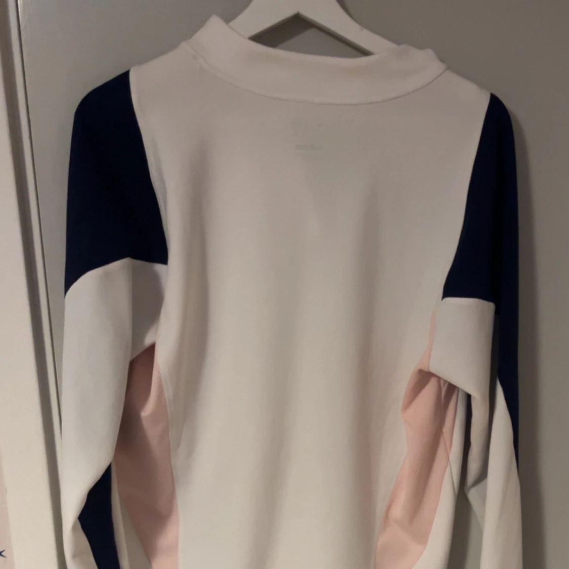 Vit Ajax half zip tröja - 1