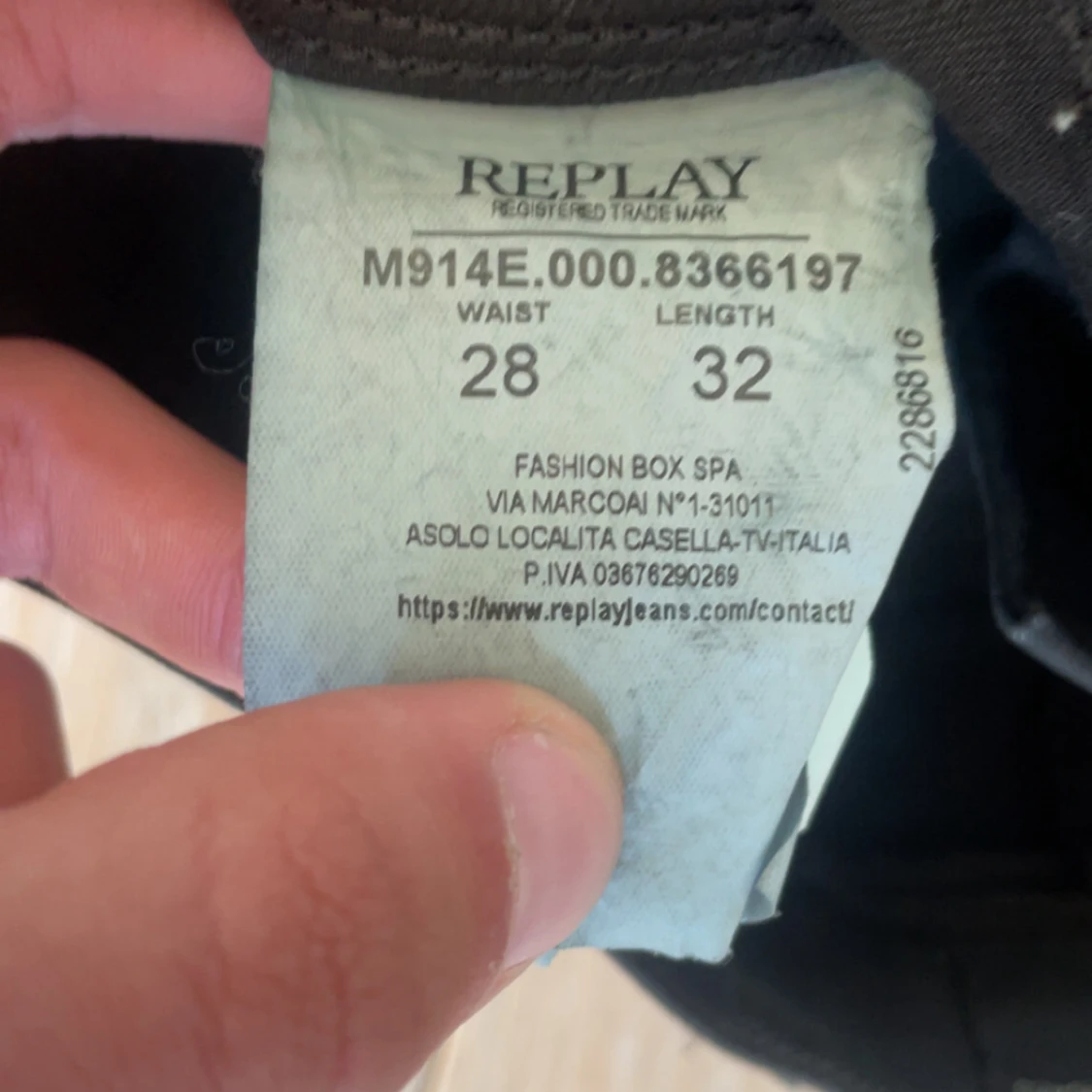 Svarta Replay jeansbyxor skinny - 3