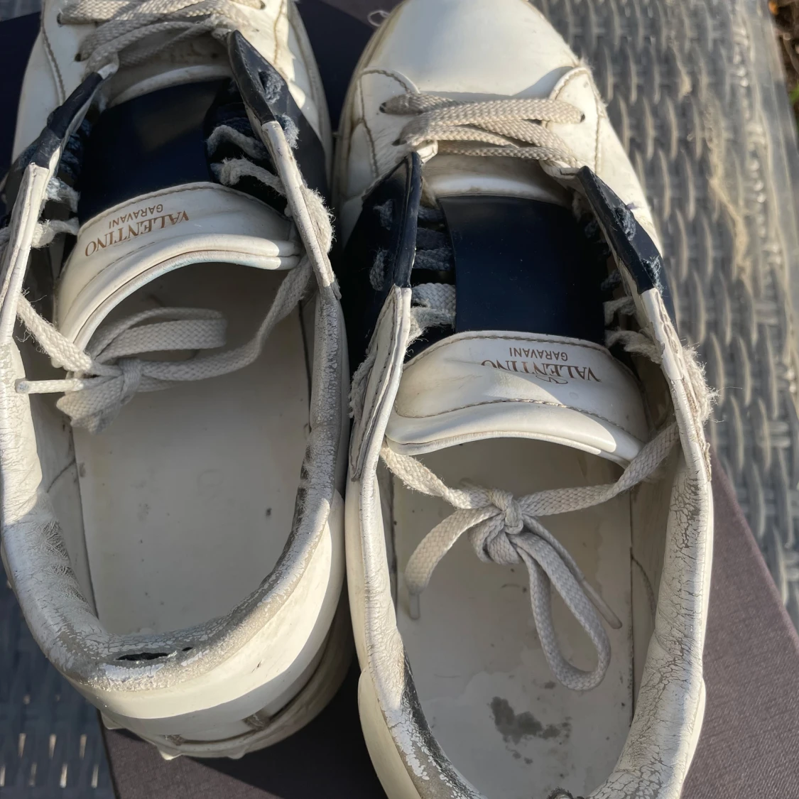 Valentino open blå - 3