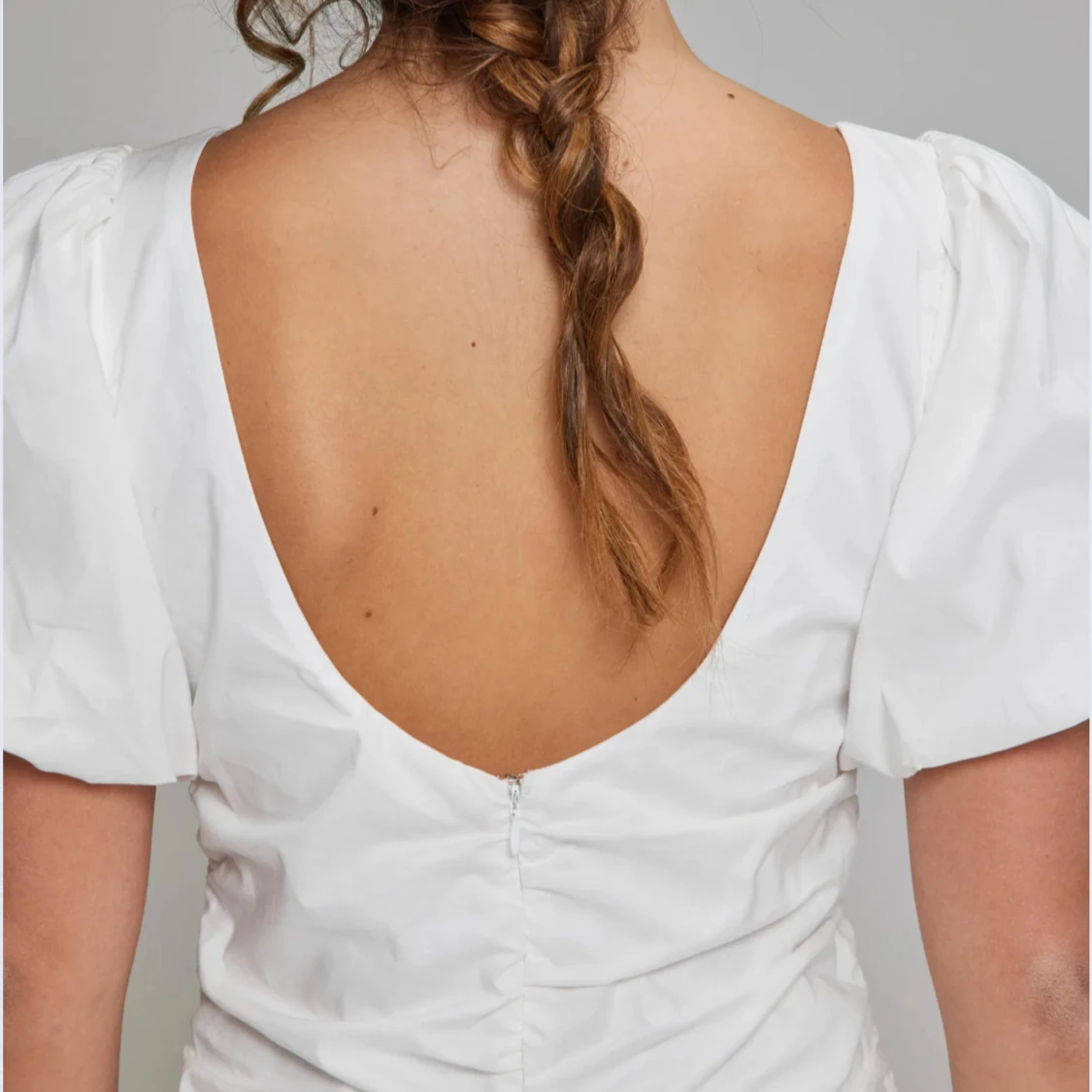 Vit miniklänning - 2