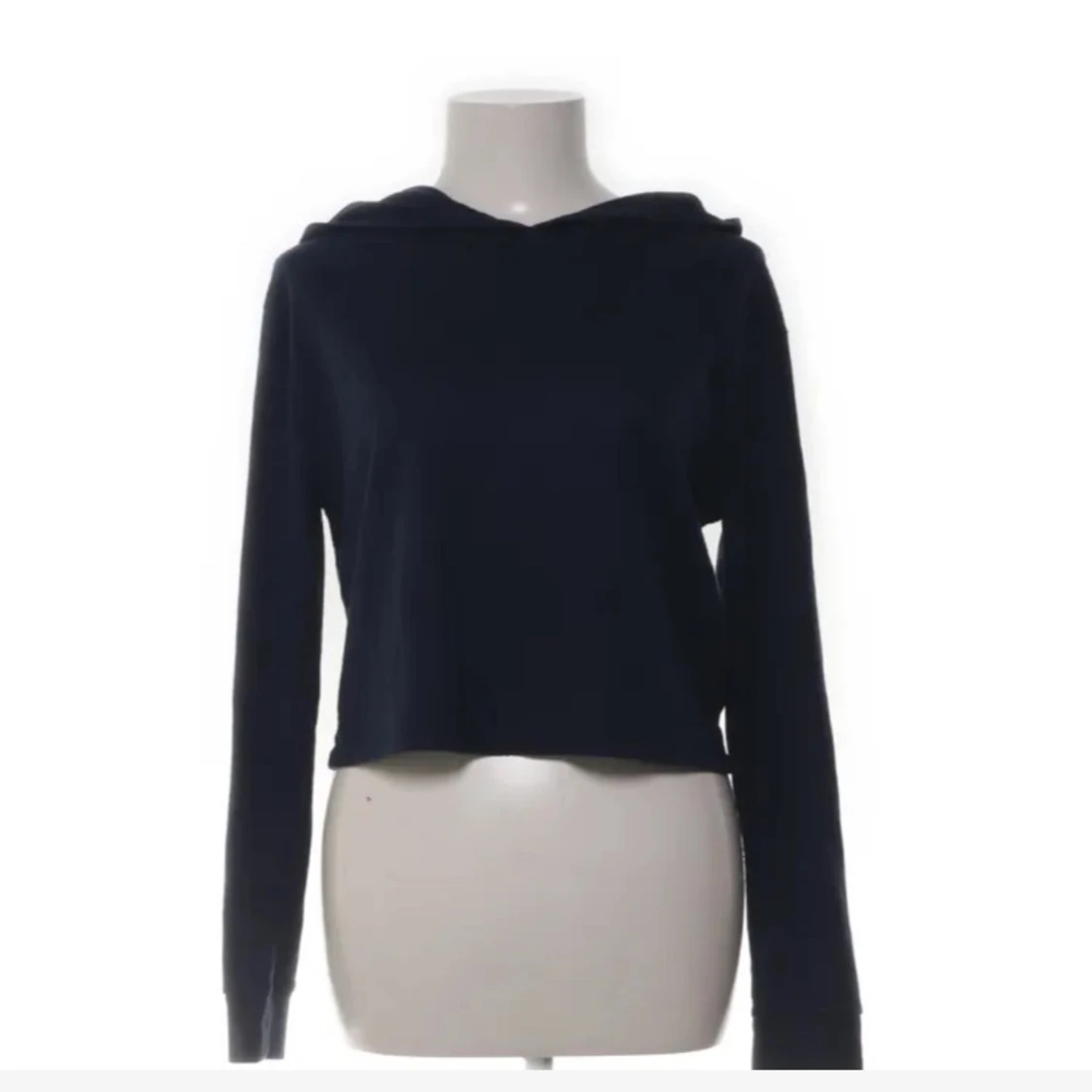 Marinblå huvtröja från hollister - 3