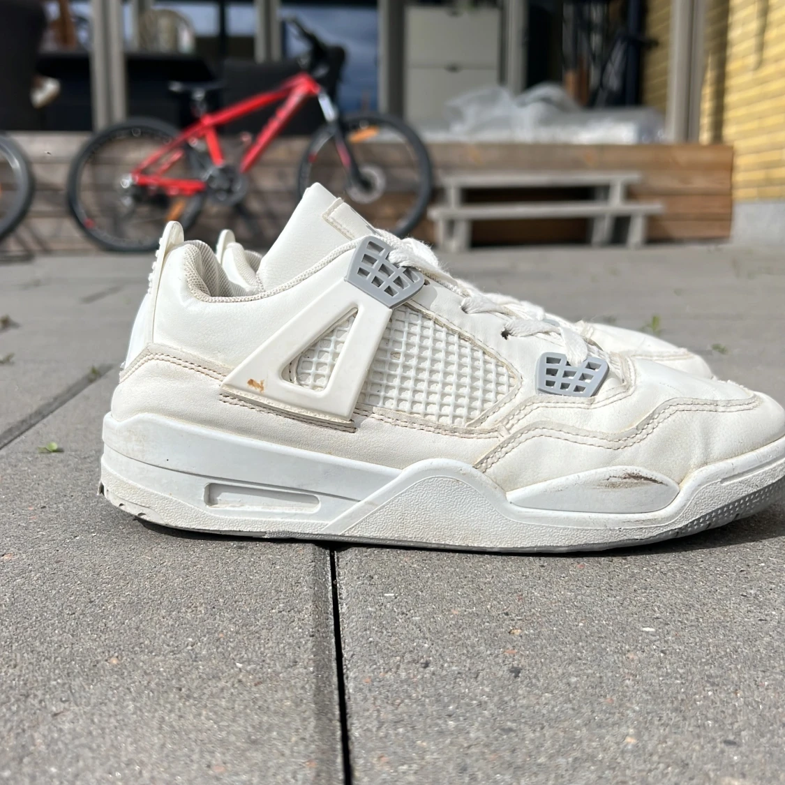 Vita Nike Air Jordans sneakers - 2