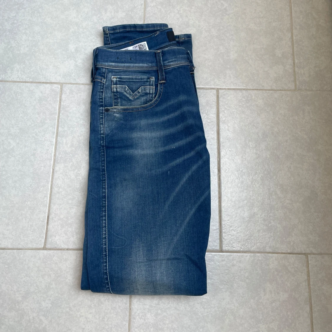 Blå Replay Anbass jeans - 1