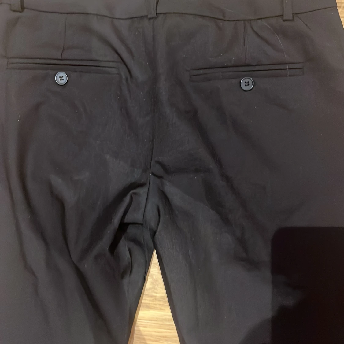 Low waist bootcut kostymbyxor  - 1