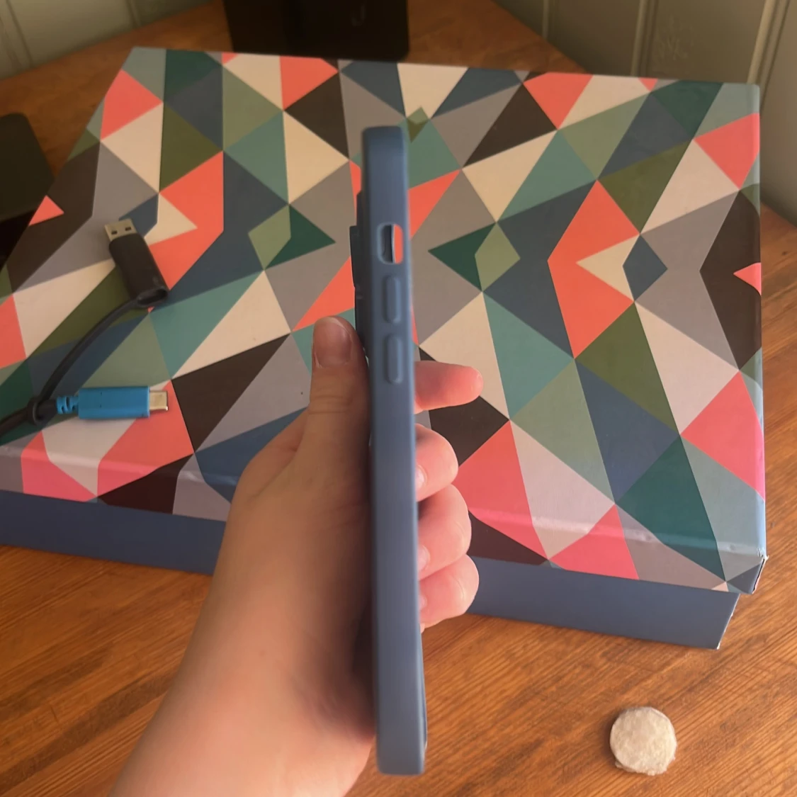 Mörkblått mobilskal IPhone 13 PRO - 3