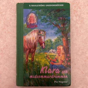 Klara och midsommardrömmen bok - En ungdomsbok om Klara och hennes äventyr med hästar och vänner under sommaren.🐴☀️