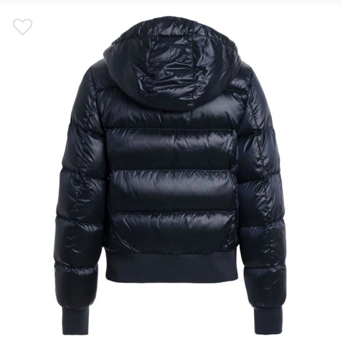 Mörkblå dunjacka med huva från Parajumpers - 1