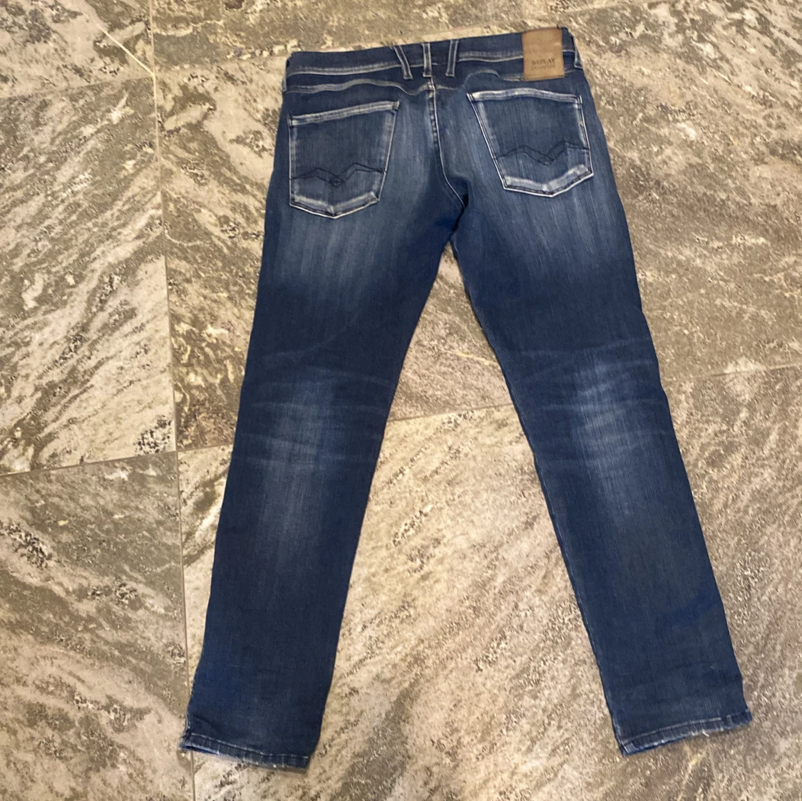 Replay Anbass Hyperflex jeans blå - 1