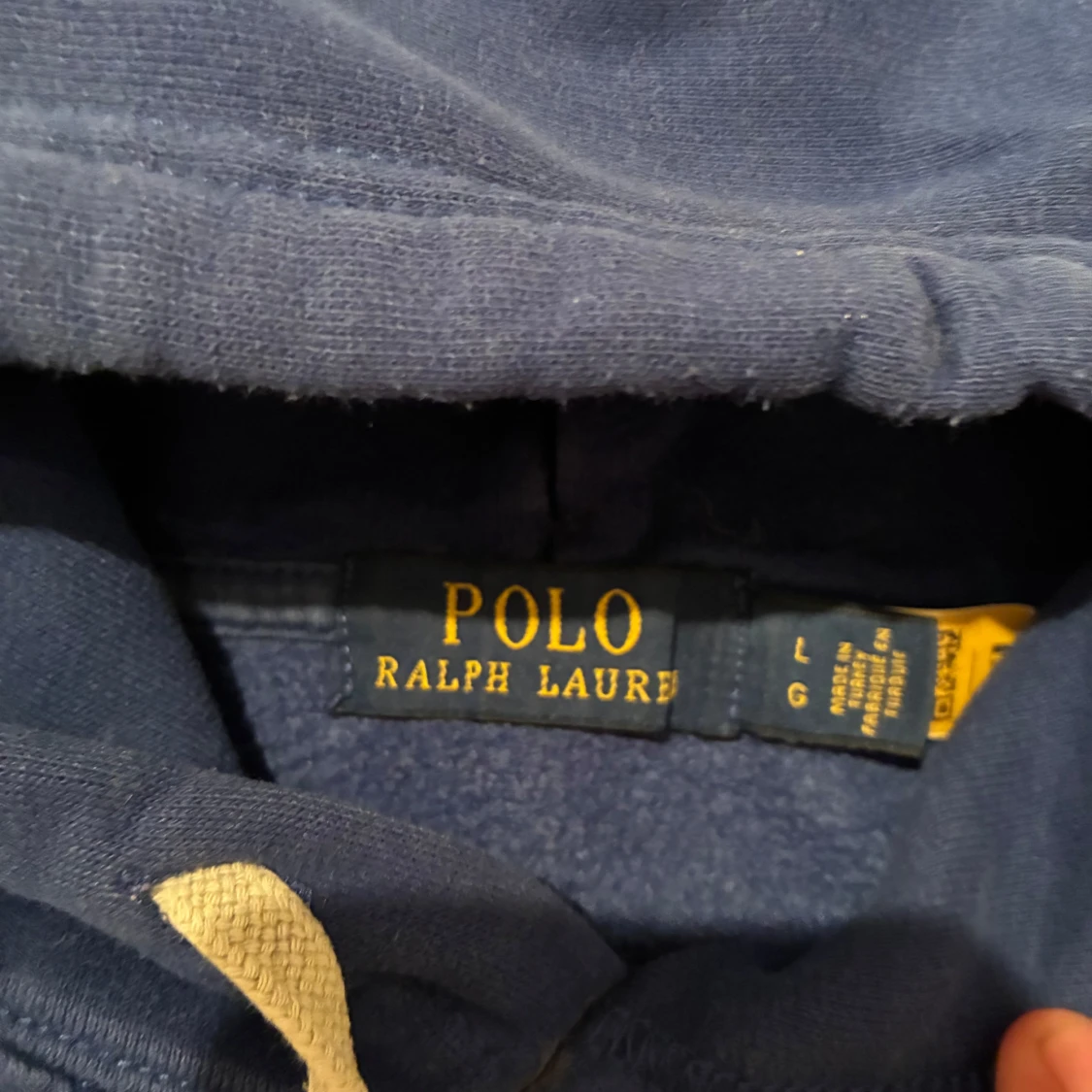 Blå hoodie från Polo Ralph Lauren - 2