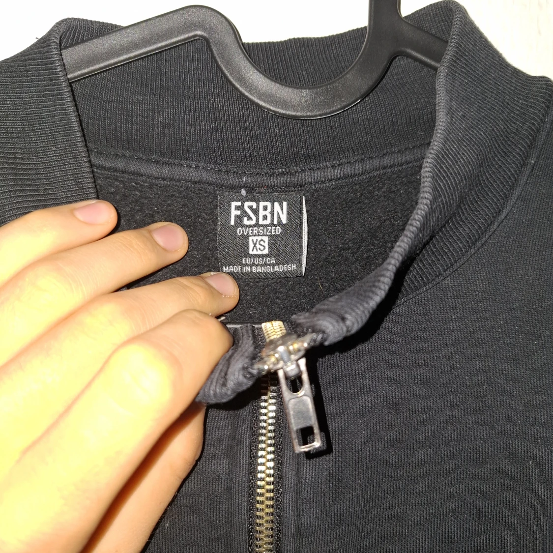 Svart oversized tröja från FSBN - 2