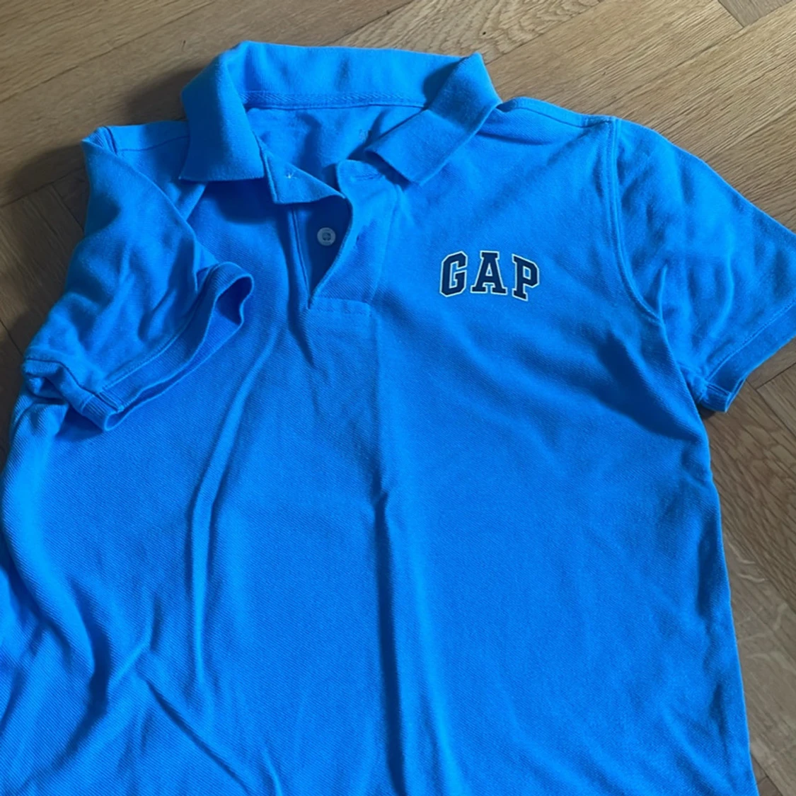 2-pack GAP pikétröjor vit & blå - 2