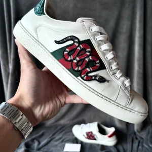 Gucci ace snake - Gucci ace snake skor | orginalstorlek 6,5=41,5, fråga om innermått vid osäkerhet | ingår: äkthetskort | fraktar spårbart eller möts upp i Täby📍