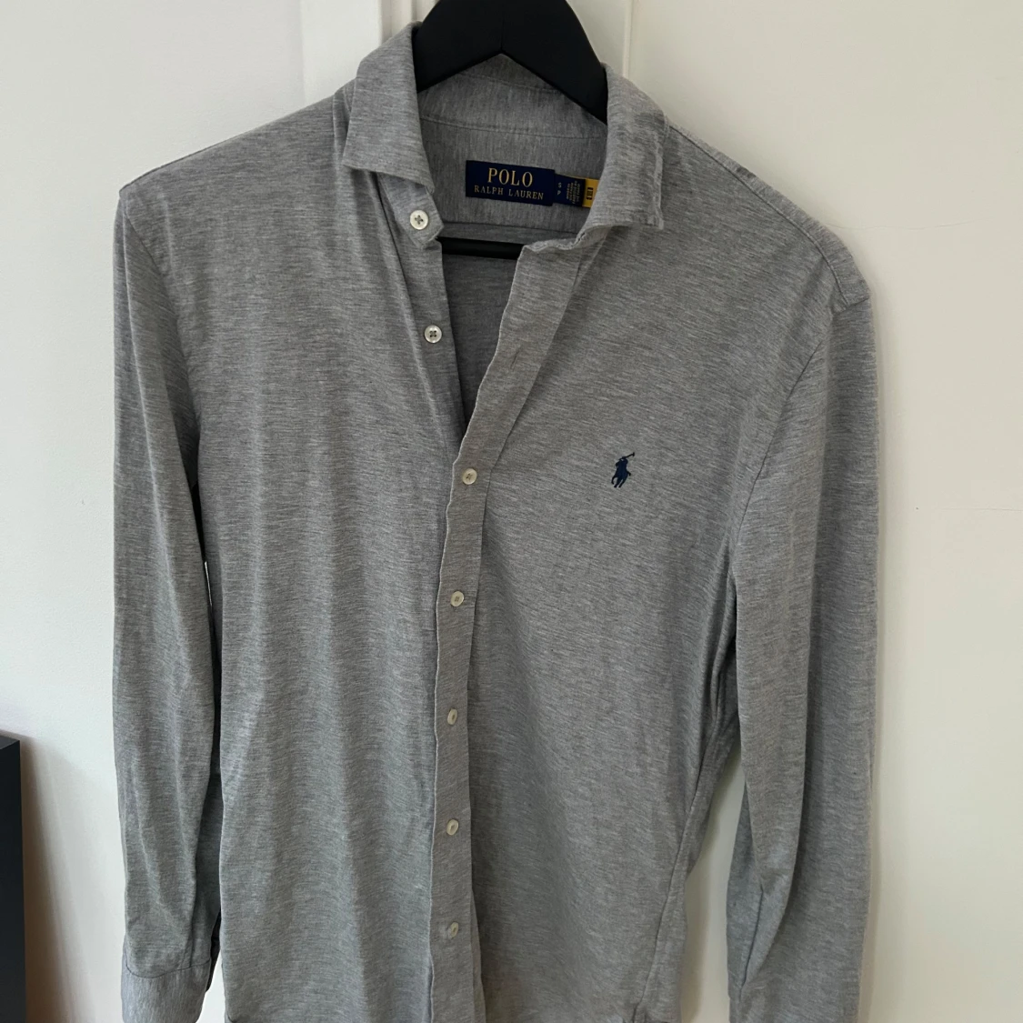 Grå långärmad skjorta Polo Ralph Lauren