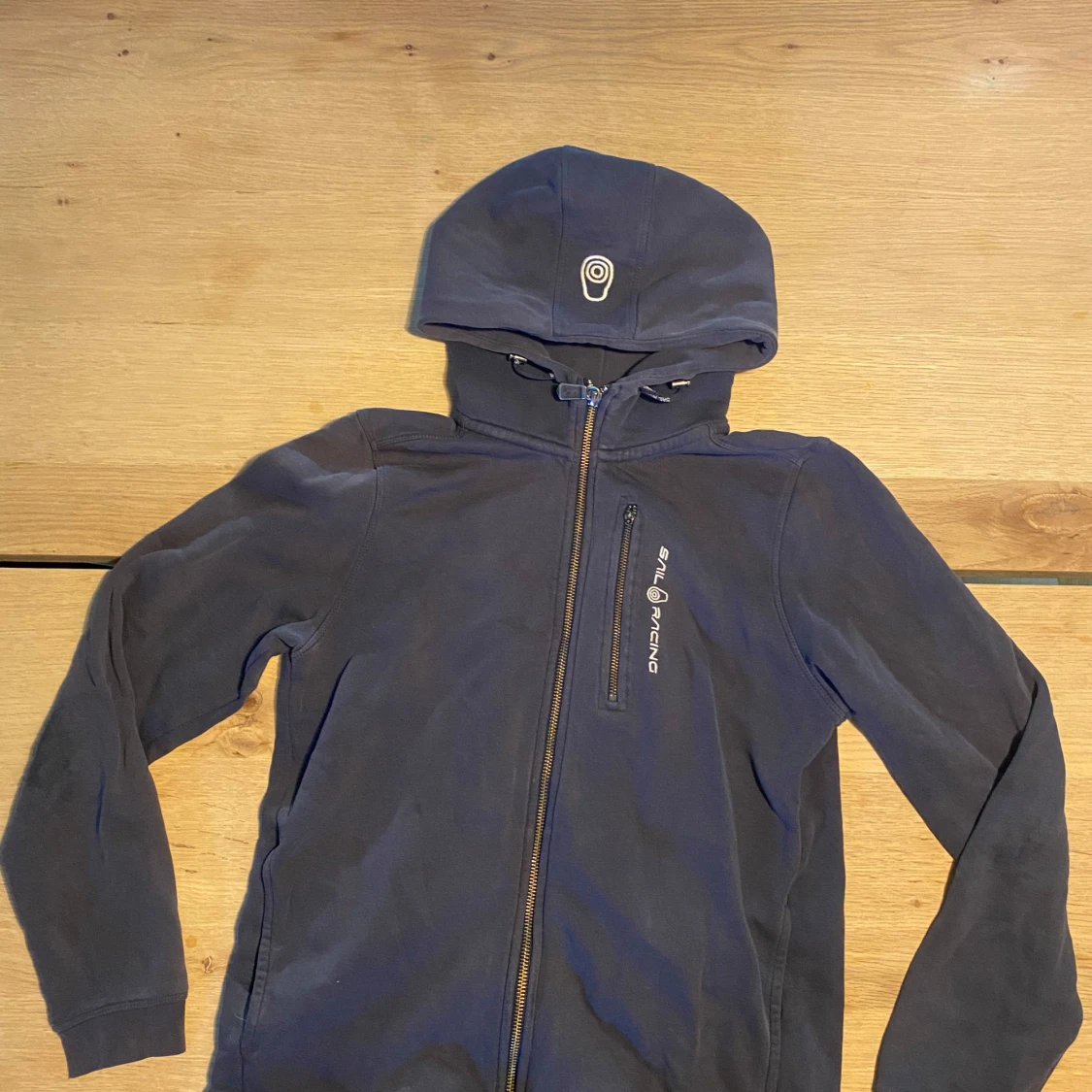 Mörkblå Sail Racing zip hoodie - 1