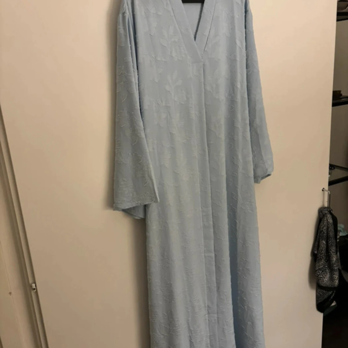 Blå maxiklänning  - 2