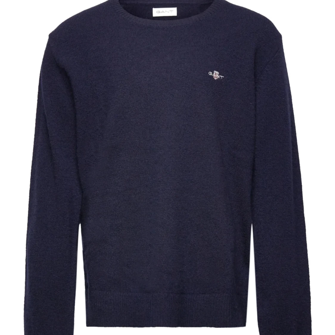 Mörkblå stickad tröja från GANT