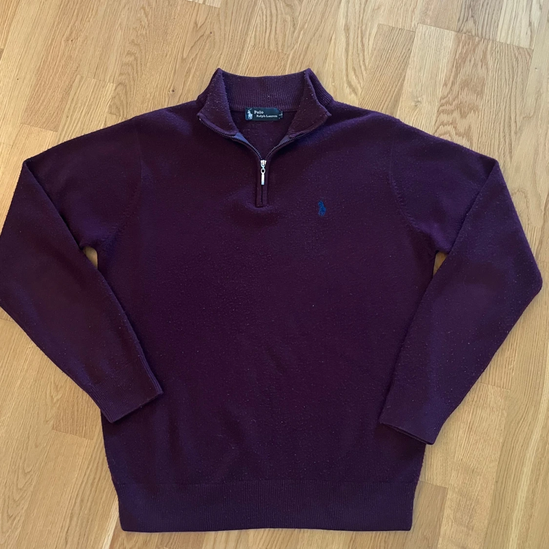 Kashmir halv zip från RL Black label  - 1