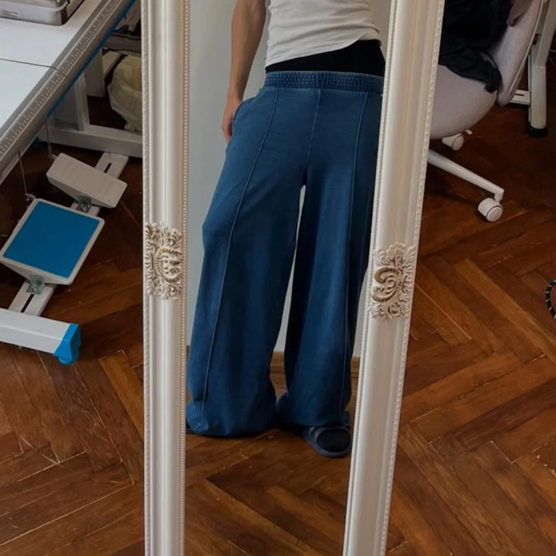 Wide mjukisbyxor - 2