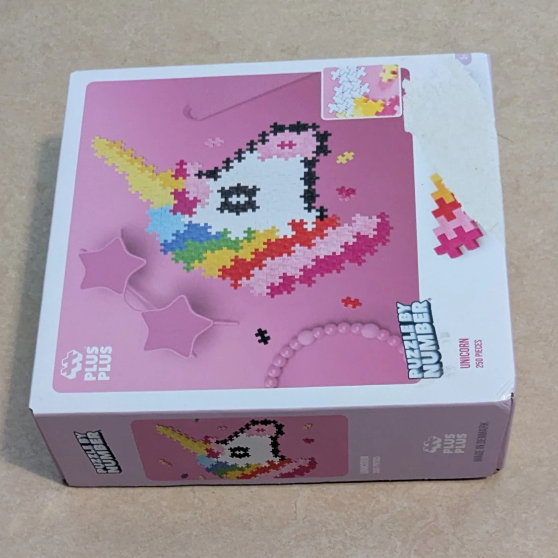 Puzzle By Number: Unicorn, PLUS PLUS  - 4