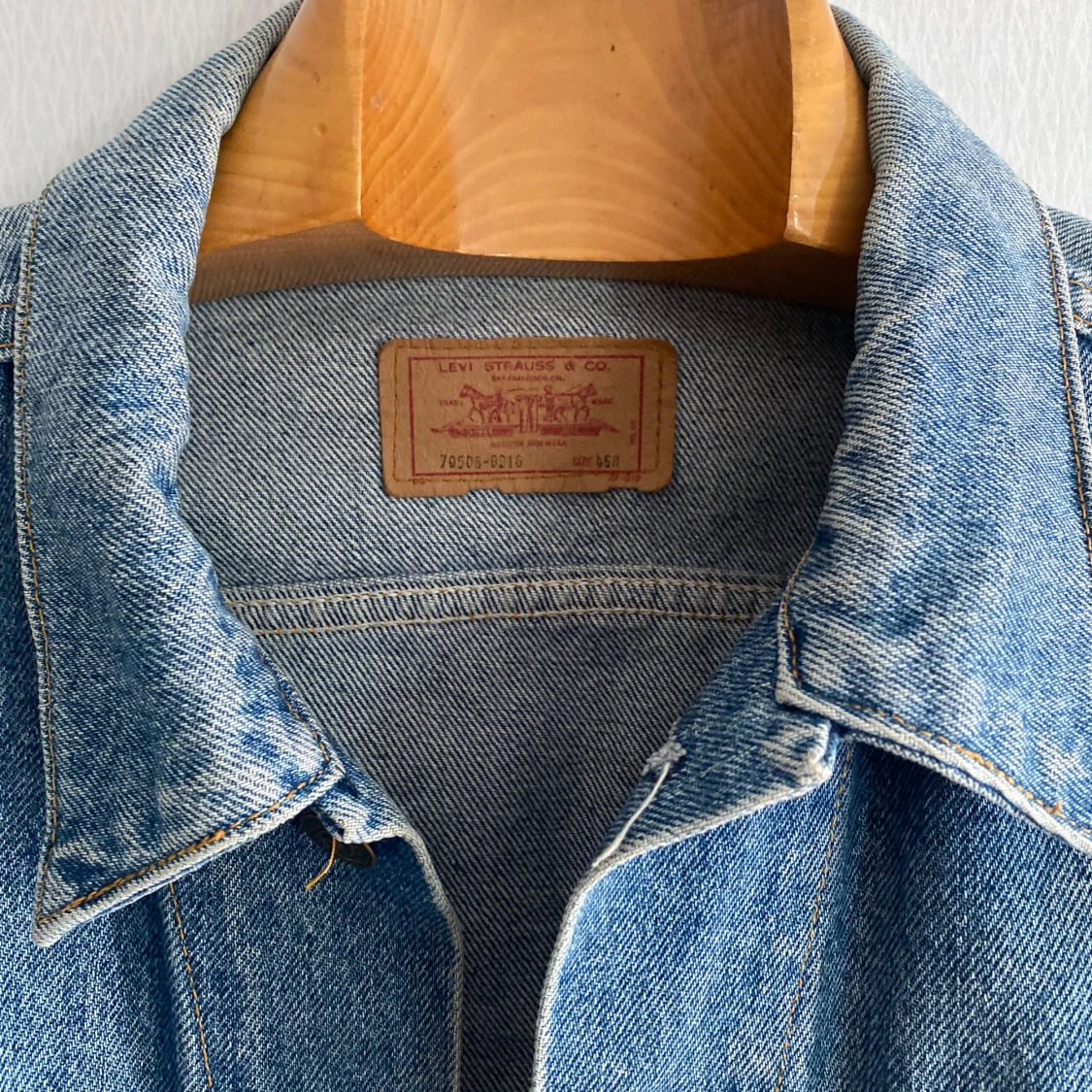 Levi's klassisk blå jeansjacka - 1