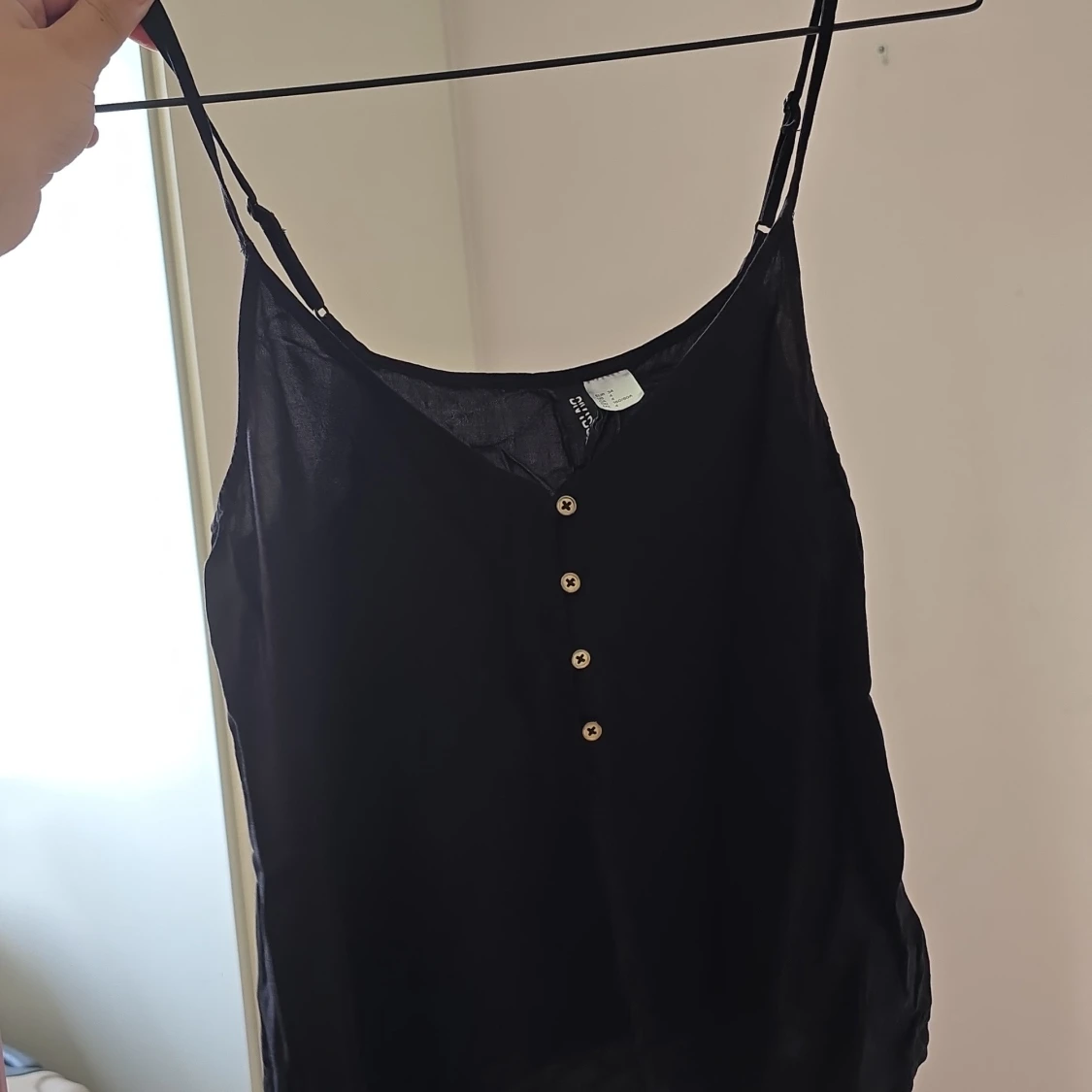 Svart linnetopp från H&M Divided