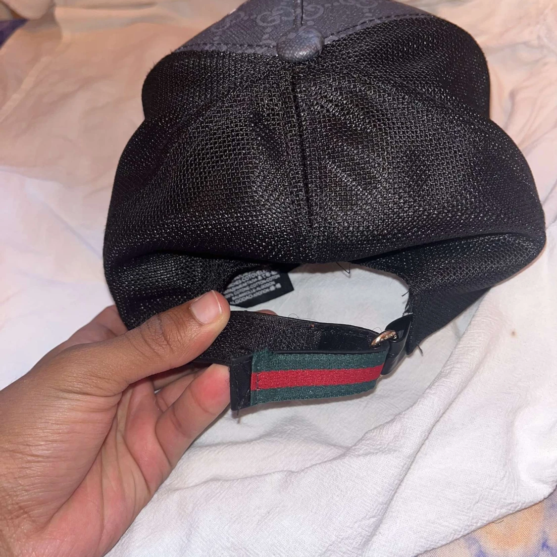 Gucci keps med orm och GG-mönster - 2