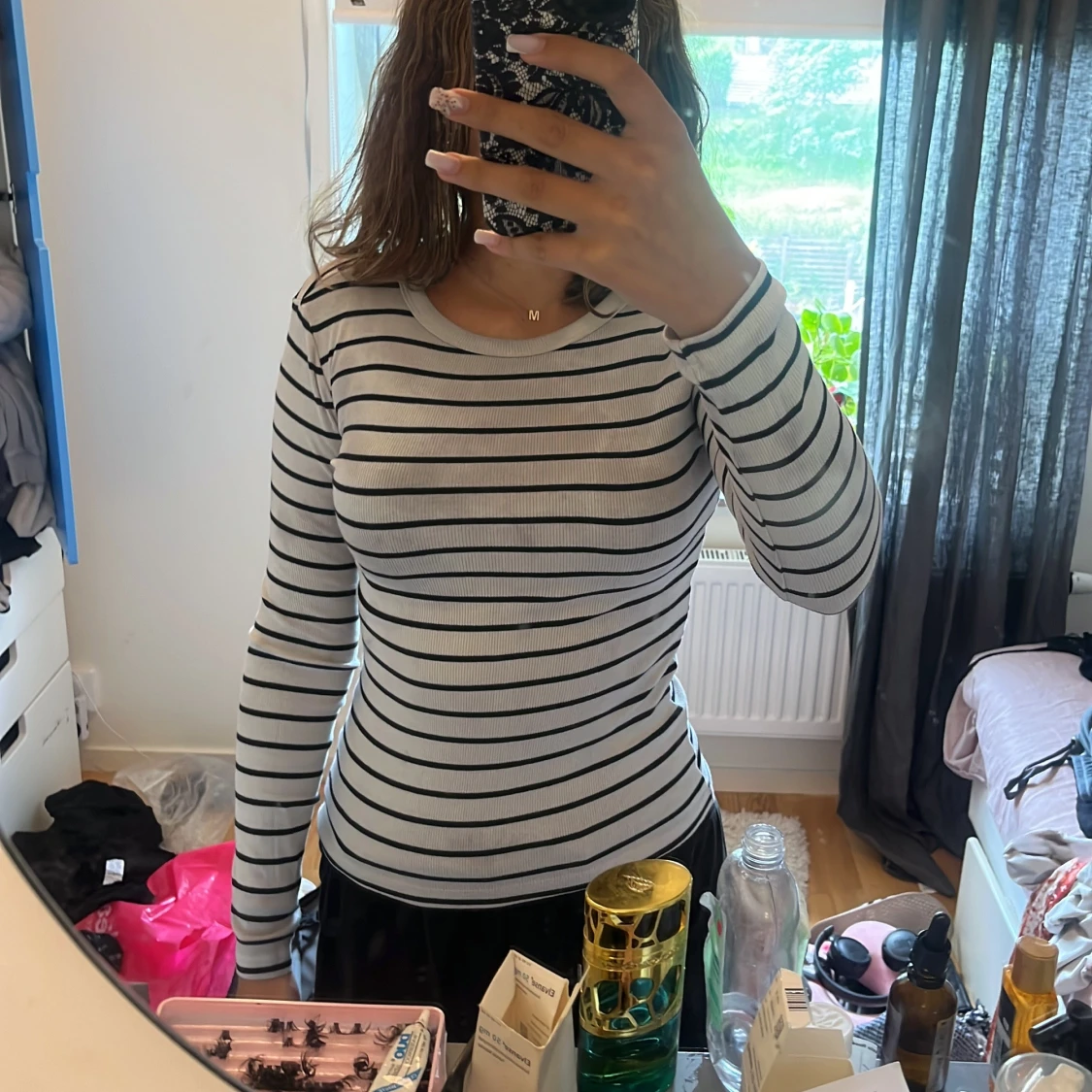 Randig långärmad tröja Gina Tricot - 2