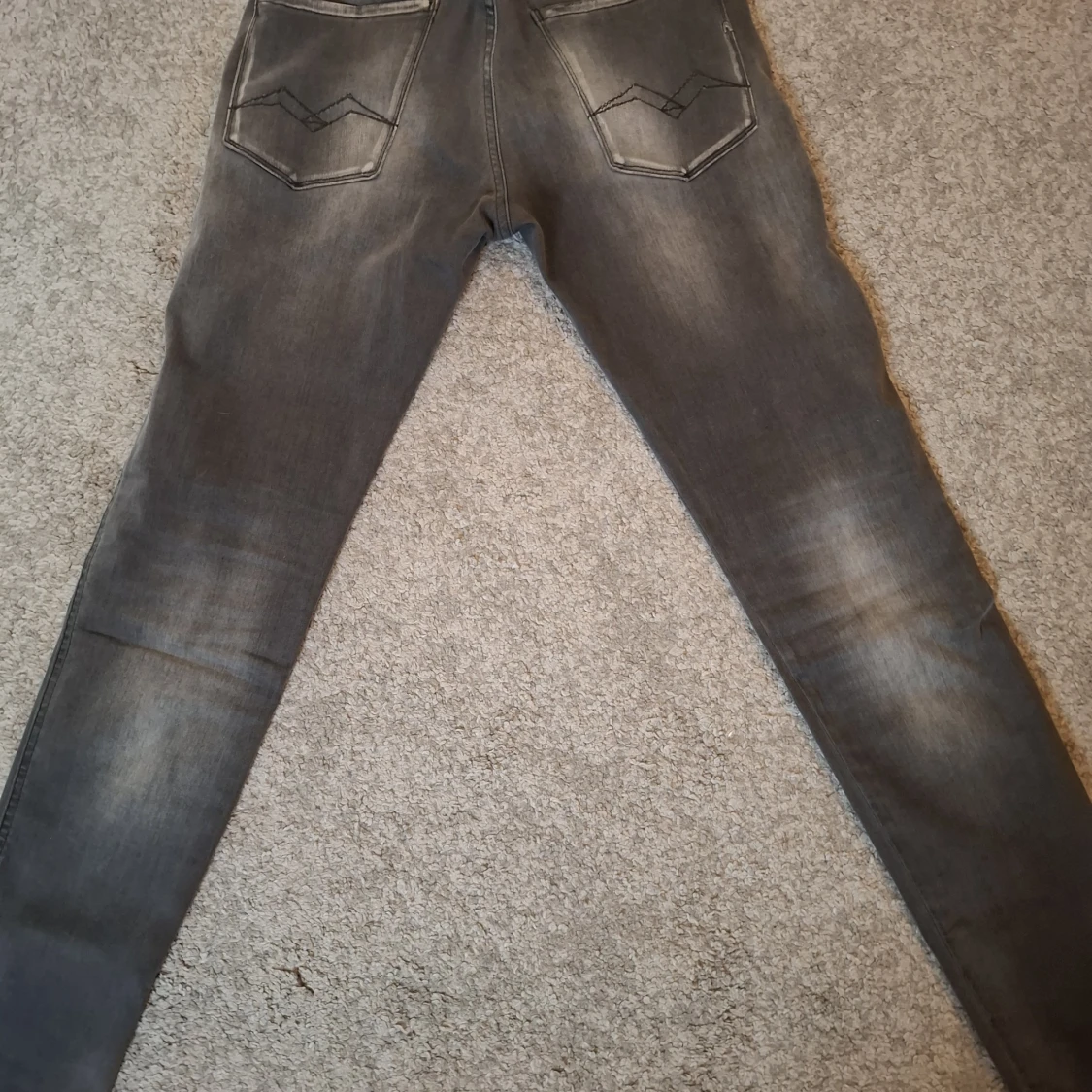 Replay Hyperflex grå skinny jeans - 2