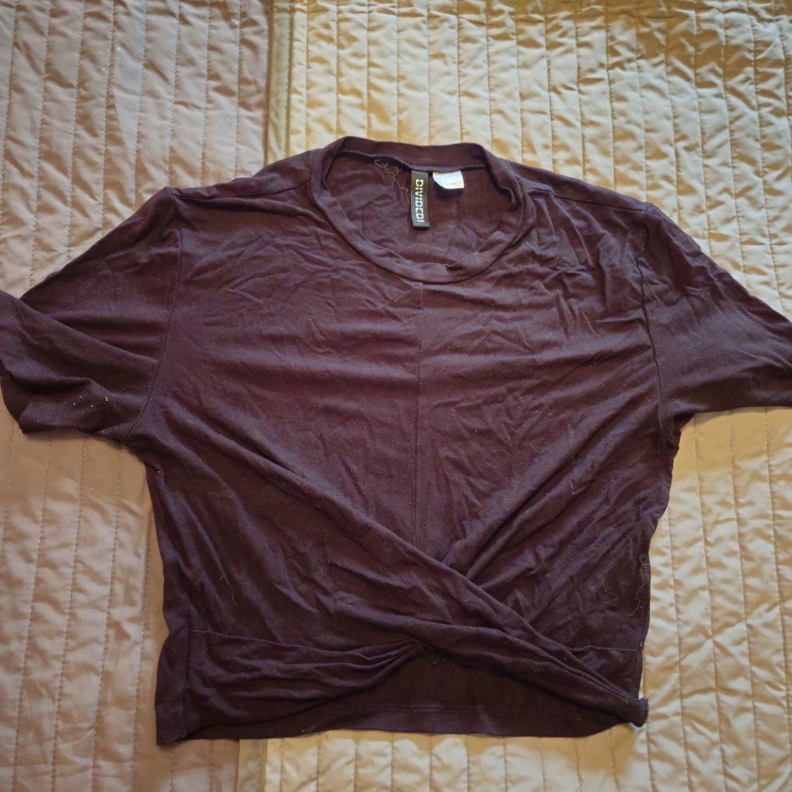 Svart croppad topp från H&M Divided