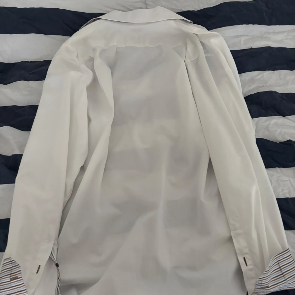 Vit skjorta från Stenströms med ränder - 2