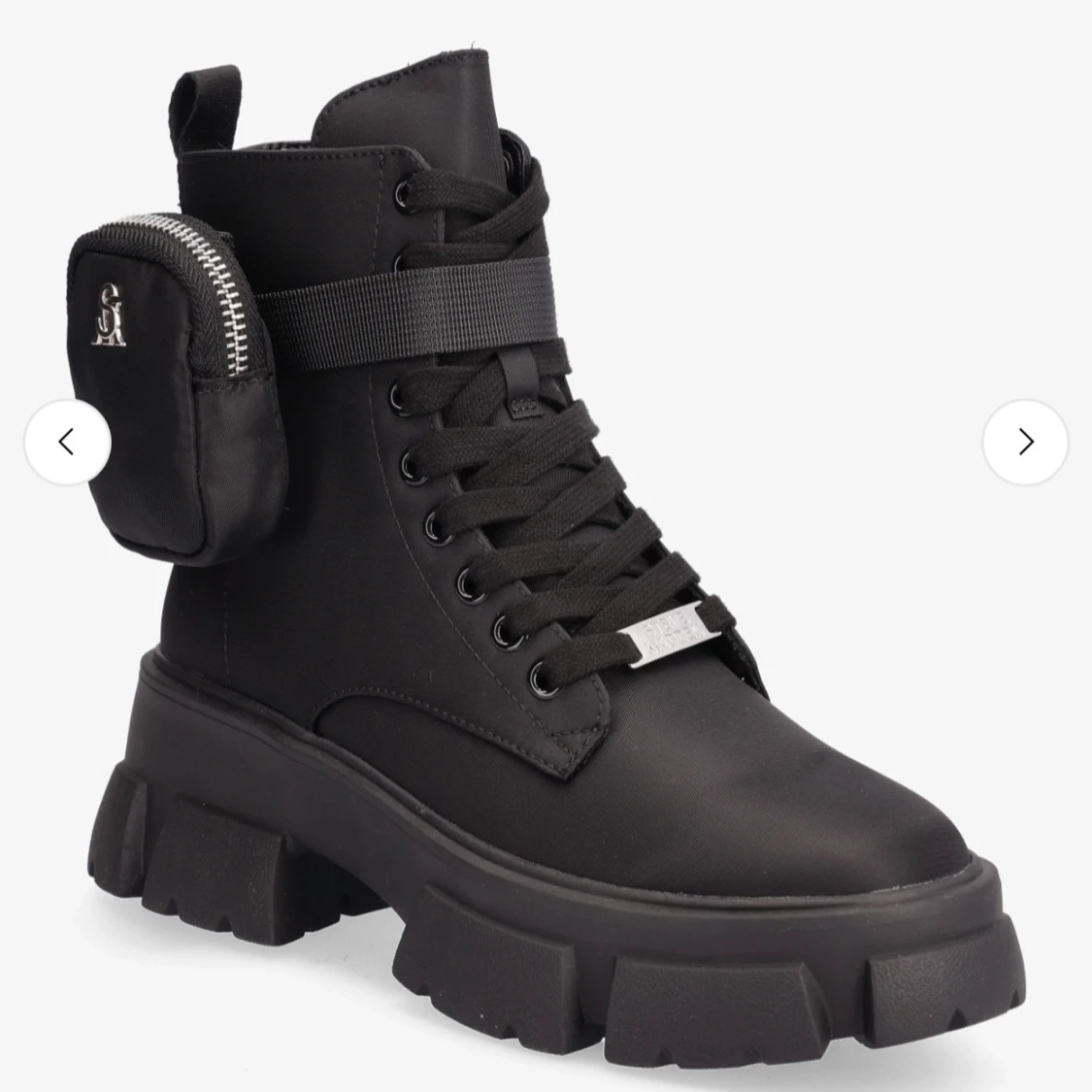 Chunky svarta boots från Steve Madden - 1