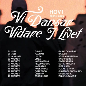 Hov1 biljett - Säljer min biljett till hov1 25 juli i Gävle! Köpt för 800kr från unitedtickets och säljes för 650kr🙌