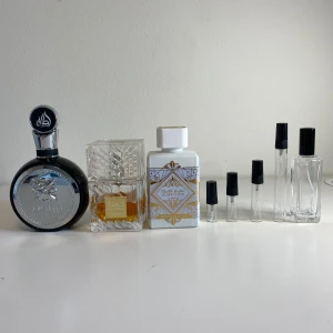 Parfymset med arabiska dofter - Perfekta parfymer till dig som vill ha riktigt goda parfymer till grymma priser! 🤩1x3ml: 35kr 2x3ml: 55kr 3x3ml: 69kr 5x3ml: 99kr 10x3ml: 159kr 30x3ml 469kr
