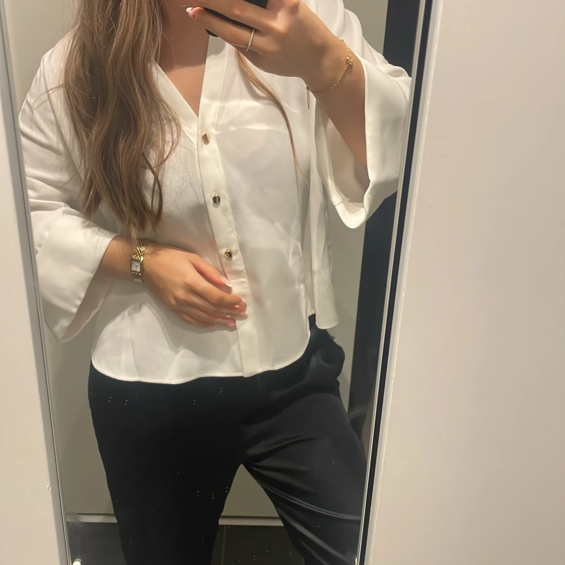 Vit blus från Zara - 1