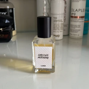 Chelsea Morning parfym från Lush 30 ml - Säljer en Chelsea Morning parfym från Lush. Flaskan innehåller 30 ml men är ca 70% kvar. Parfymen doftar precis som supermilk men lite mer citrus/kryddigt. Väldigt fräsch och håller länge, brukar layera med en vaniljparfym. Säljer pga har för många parfymer!