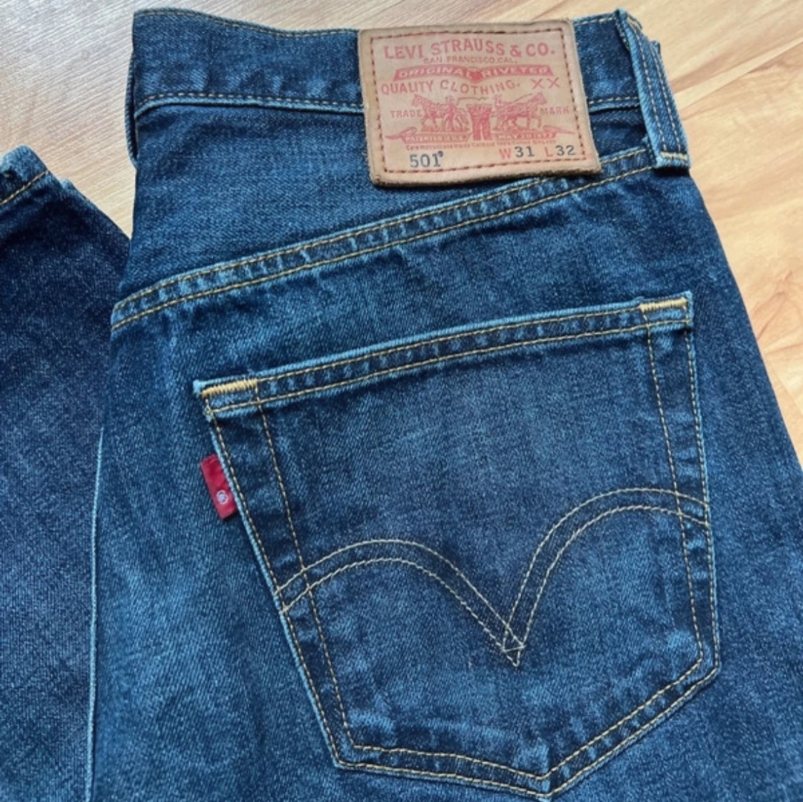 Blå jeans Levi's 501 - 4