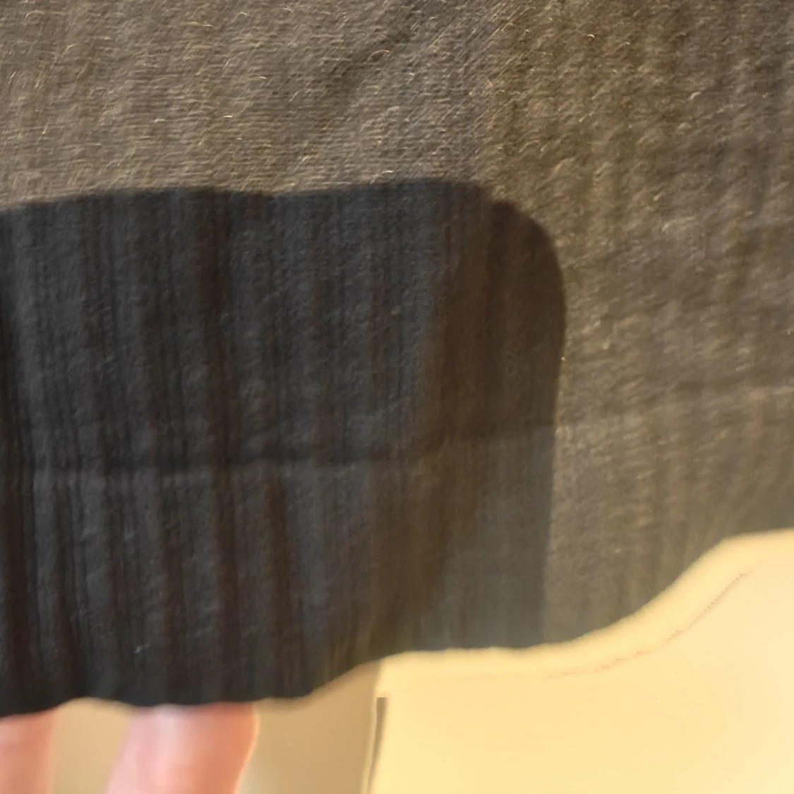 Svart croppad långärmad tröja Röhnisch - 3