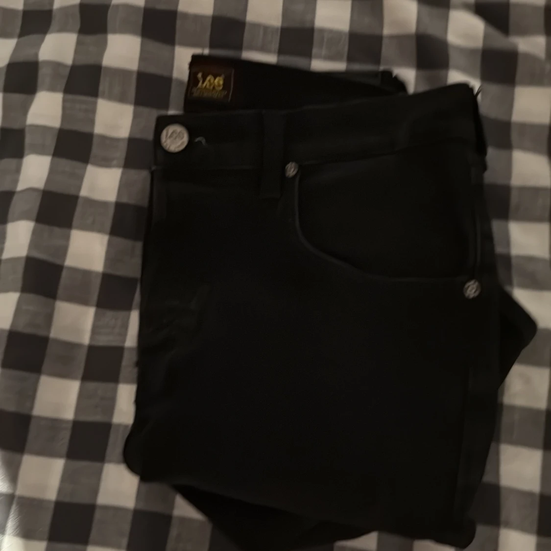 Svarta jeansshorts från Lee - 3