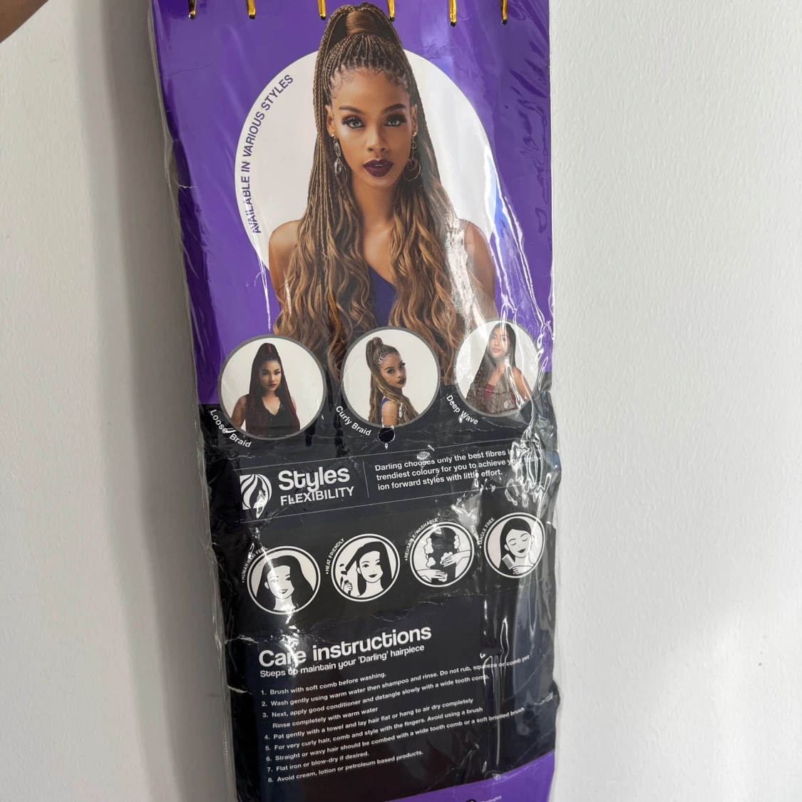 Darling Curly Braid  hår  - 2